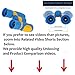 Sirkaya Kids Binoculars High Resolution 8x21 with 3in1 Educational Kit & Upgraded Breakaway Strap. Top in Bird Watching, Exploring, Scout, Camping, Hiking, Hunting, Outdoor Gifts/Toys for Boys & Girls