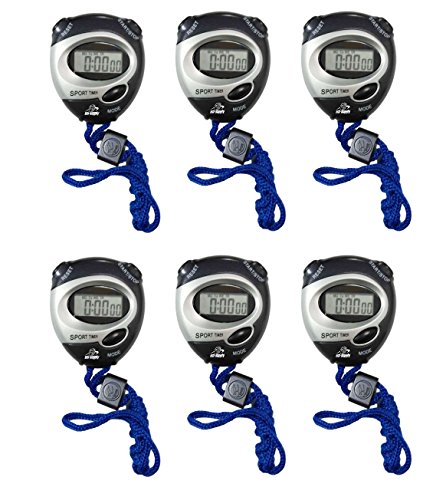 Sci-Supply Bulk Stopwatches, Package of 6