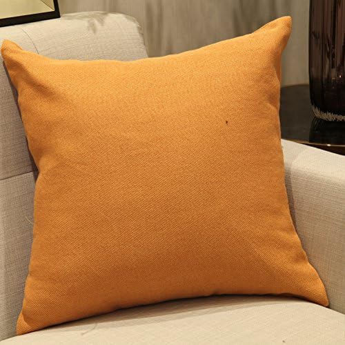 modern and simple solid color pillow/ EPE cushion/Sofa bed hold cotton pillowcase-A 45x45cm(18x18inch)