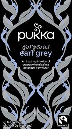 (8 PACK) - Pukka Gorgeous Earl Grey| 20 Bags |8 PACK - SUPER SAVER - SAVE MONEY