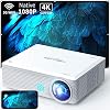WISELAZER Projector Native 1080P Ultra HD Support 4k&Zoom/300”/Dust-Proof/HiFi/5G WiFi Home Theater Compatible with…