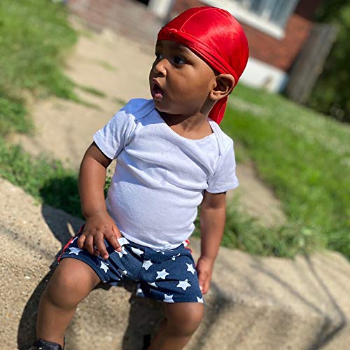 ForceWave 2 PCS Silky Satin Baby Durags for Boys Girls Infant Pricepulse