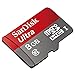 SanDisk Ultra 8GB Class 10 UHS-I MicroSDHC Memory Card with Adapter, Grey / Red, Standard Packaging (SDSDQUAN-008G-G4A)