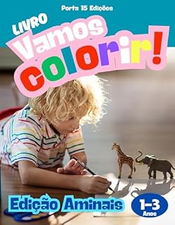 Livro Livro Vamos Colorir: Edição Animais