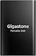 Gigastone 500GB External SSD USB 3.1 Type C, Read Speed up to 550MB/s, 3D NAND, Ultra Slim Metal Portable Solid State Drive, for PC Laptop Mac Windows Linux Android PS4 Xbox One Smart TV