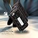 POETIC Revolution [Premium Rugged] Protective Case for Apple iPhone 6S with [Landscape Stand Feature] Inner Liner with [Easy Front Open Feature] Black/Dark Gray