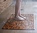 Hip-o Modern Living Large Foldable Teak Indoor/Outdoor Bath, Shower and Floor Mat