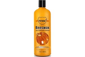 PIPIHUA Beeswax Furniture Polish Wood, Natural Wood Oil Colourless for Furniture Care & Protection for Interior and Exterior 