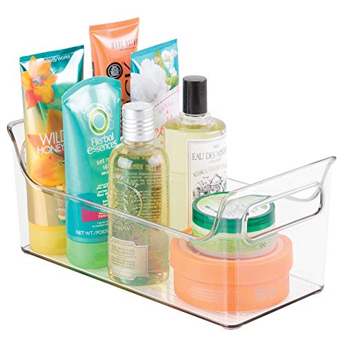 iDesign 72530 Fridge Plastic Storage Organizer Bin with Handles, Clear