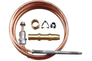GTBRITER Star Mfg 2J-80504-03 Thermocouple 1980 Series Snap Fit 60" 20-30 Mv Keating Star Vulcan 722248 511459F