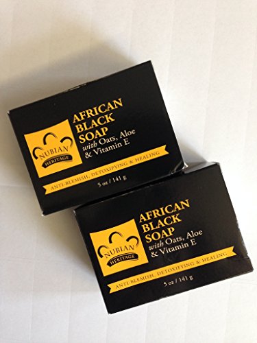 Bar Soap, African Blk with Al, 5 oz ( 2 Pack)