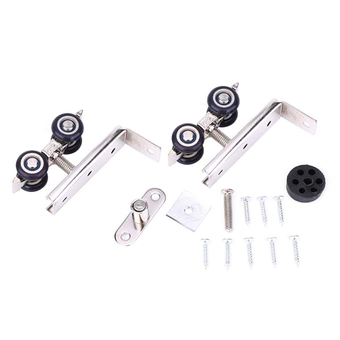 Hanging Wheel, Durable Sliding Door Wheel Thickened Simple Structure Easy to Install for General