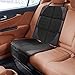 Ylife Car Seat Protector + Kick Mat Auto Seat Back Protector, Thicker Padding XL Size Car Seat Cover Pad, Waterproof Seat Guardian Kick Protector with Organizer Pockets