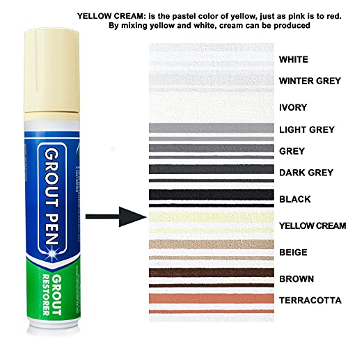 Grout Pen Tile Paint Marker Waterproof Tile Grout Colorant and Sealer
