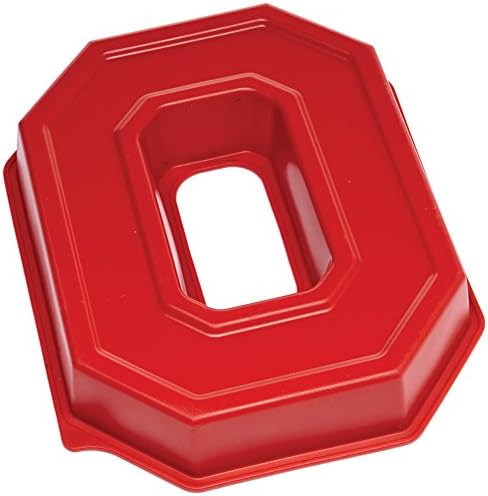 Ohio State Buckeyes College Football Team Silicone Cake Pan With Metal Stand