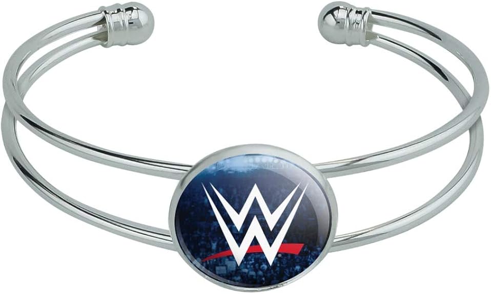 GRAPHICS & MORE WWE Crowd Logo Novelty Silver Plated Metal