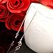 Gmai Vintage Rose Flower Pendant Necklace Lovers Birthday Friendship Jewelry Gift (Rose Gold)