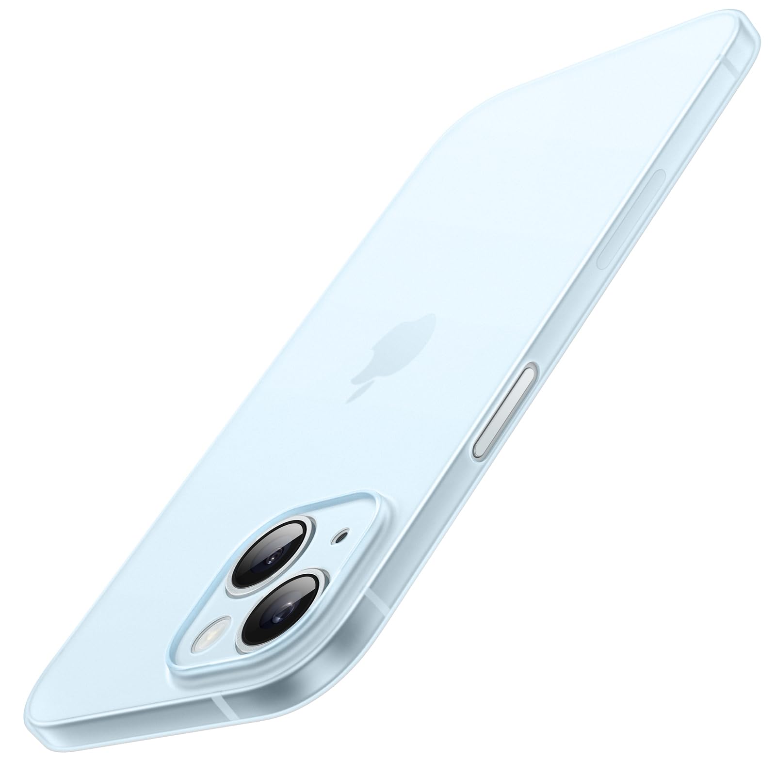 Photo 1 of JETech Ultra Slim Case for iPhone 15 6.1-Inch, Camera Lens Cover Full Protection, Lightweight Matte Finish PP Hard Minimalist Case, Support Wireless Charging (Blue)