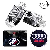 2 Pcs Car Door Projector LED Logo Lights, Audi Puddle Entry Ghost Shadow Welcome Lighting for Audi A1 A3 A4 A5 A6 A7 A8 Q3 Q5 Q7 R8 TT Accessories & Parts Emblem Reflector Lamp
