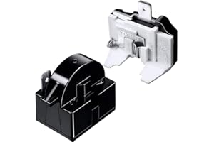 U-K QP2-4.7 PTC starter relay 1 pin refrigerator starter relay and 6750C-0005P refrigerator overload protection Practical