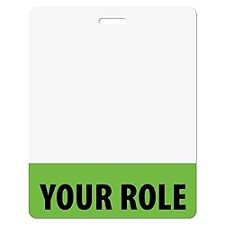 Personalized Print Badge Buddy - in Light Green