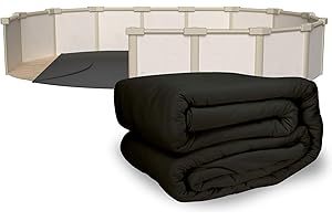 Rhino Pad 15 ft x 30 ft Oval Pool Liner Pad for Above Ground Pools | Durable Puncture Resistant Mat | Effortless to Install | Strong Eco-Friendly Padding | Extends Life of Swimming Pool Liners