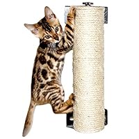 Kizove Cat Scratching Post Cat Interactive Toys Woven Sisal Carpet Scratching Collection Scratching Mat Cat Scratch Post Cats Kittens for Cat Cage Grinding, Collection Cat Accessories