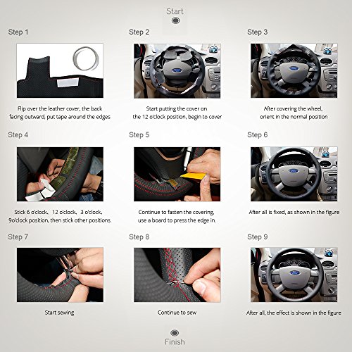 How to Hand Stitch a Steering Wheel Cover 16Sixteen: Easy DIY Guide