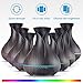 OliveTech Smart WiFi Essential Oil Diffuser,Compatible with Alexa & Google Home,App Control,400ml Dark Wood Grain,Free Cleaning Kit,Color LED Light,Set Schedule/Timer,Auto Shut Off