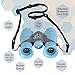 CampOutDV Real Binoculars for Kids - 8x21 High Resolution - Explore Nature - for Boys and Girls - Best for Bird Watching, Outdoor Exploration and Learning with Adjustable Breakaway Neck Strap