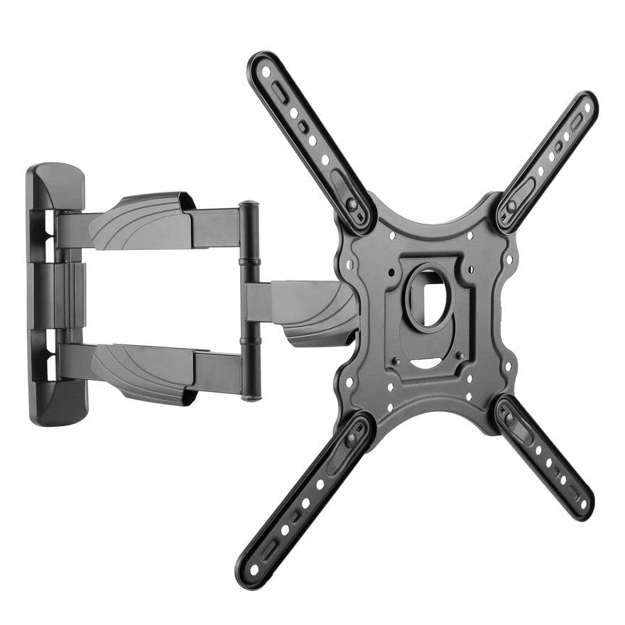 Intec brackets - Long 610mm Reach Ultra Slim Fitting Strong Cantilever Tilt and Swivel TV Wall Mount Bracket Fits 42” – 55” TV's with VESA Fittings of 300x300 and 400x400