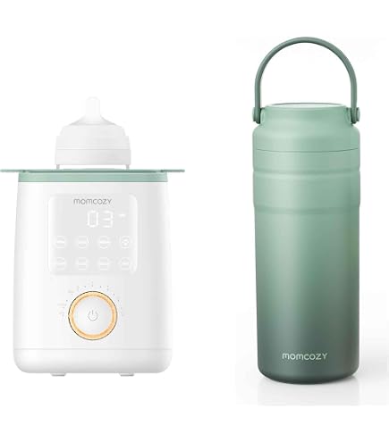 Amazon.com : Momcozy Nutri Bottle Warmer & Momcozy Bottle Brush