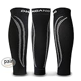 MGANG Calf Compression Sleeve, 1 Pair, Leg Compression Socks Strong Calf Support for Men Women, Best for Calf Pain Relief, Shin Splint, Running, Cycling, Travel, Nursing, Circulation & Recovery.
