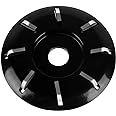 Wood Turbo Carving Disc (Curve) 103mm in 8 Teeth, for 4-1/2 Inch or 5 Inch American Standard Angle Grinder by KOWOOD