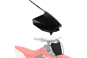 IUVWISN Dirt Bike Number Plate for CRF 110 CRF110F 2019-2024 Pit Bike Front Plastic Body Kit Fender Black