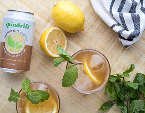 4 Spindrift+Lemon+Sparkling+Water+12+Fluid+Ounce