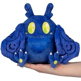 Squishable - Snacker Blue Mothman S1 E3 - Mothman Collection - 7 in - Soft Toy Collectible Stuffed Animal
