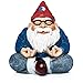 The Mini Gnomes Ohm Gnome by Twig and Flower Ohm Garden Gnome, Gnomes Decor, Yoga Gnomes Meditating Gnome- 3