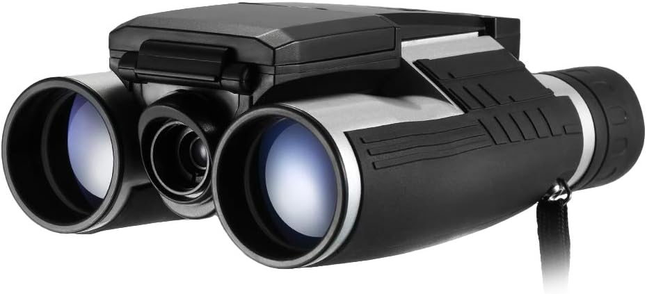 Digital Camera Binoculars, Eoncore 2” LCD Display Binoculars for Adults 12x32 5MP Video Photo Recorder for Bird Watching Hunting Sports Games 16GB TF Card : Camera & Photo