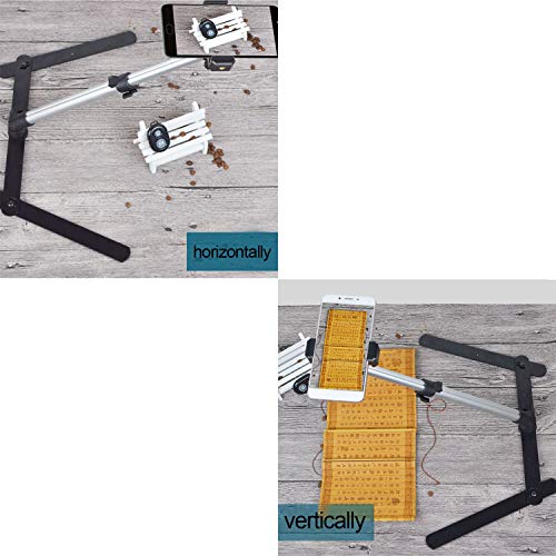 Cell Phone Stand for Video Overhead,Adjustable Photo Copy Stand Mount for Recording Videos,Photography,Teaching Online Live Broadcast