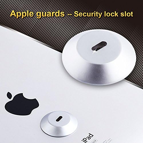 Adhesive Security Plate Security Slot Anti Theft Universal Lock Plate for Laptop, Tablet, MacBook, Android ,iPad, iPhone and other Devices 1 Pack