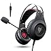 Jeecoo PS4 Xbox One Gaming Headset Over-ear Bass Gaming Headphones PC Headset with Microphone for PS4 PlayStation 4 Xbox One PC Computer Smart Phone