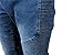 Moonwalk Men`s Skinny Slim Denim Washed Hip Hop Ripped Biker Jeans Pants