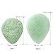 Konjac Sponges 4 Pack, 100% Pure Natural Konjac Sponge Set for Face, Skin, Body Massage. Deep Cleans Pores for Beautiful Skin. Colors Red, Black, White, Green from PIXNOR