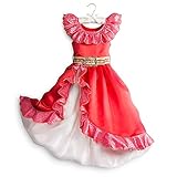 Disney Elena Of Avalor Costume For Kids Size 5/6 Red