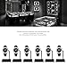 Oirlv Watch Display Stand Holder Showcase Watch/Bracelet Bearer Organizer (Black)