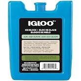 Igloo (#25197) MaxCold Ice Gel Pack 6.8 oz Blue Rectangular Gel Pack | Cooler Accessories, Ice Packs, Reusable Ice Packs, Cooler Ice Substitutes, Igloo Maxcold Freezer Block Blue 1 pk