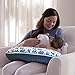 Boppy Premium Pillow Cover, Blue Zoo, Ultra-soft Microfiber Fabric in a fashionable two-sided design, Fits All Boppy Nursing Pillows and Positioners
