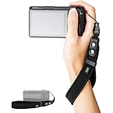 JJC Camera Wrist Strap, Soft Neoprene Hand Strap for Sony ZV-1 RX100 VI V IV III II VA Ricoh GR IV GR IIIx GR III GR II Canon