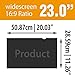 Computer Privacy Screen 23 inches - Date Protection for Desktop Computer Security - Anti-Glare, Anti-Scratch, Blocks 96% UV - Matte or Gloss Finish Privacy Filter Protector - 16:9{PF230W9B}